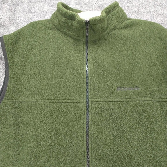 Altica Men's Kathmandu Zip Up Fleece Vest Green XL Mock Neck Zipped Pockets - Picture 3 of 13